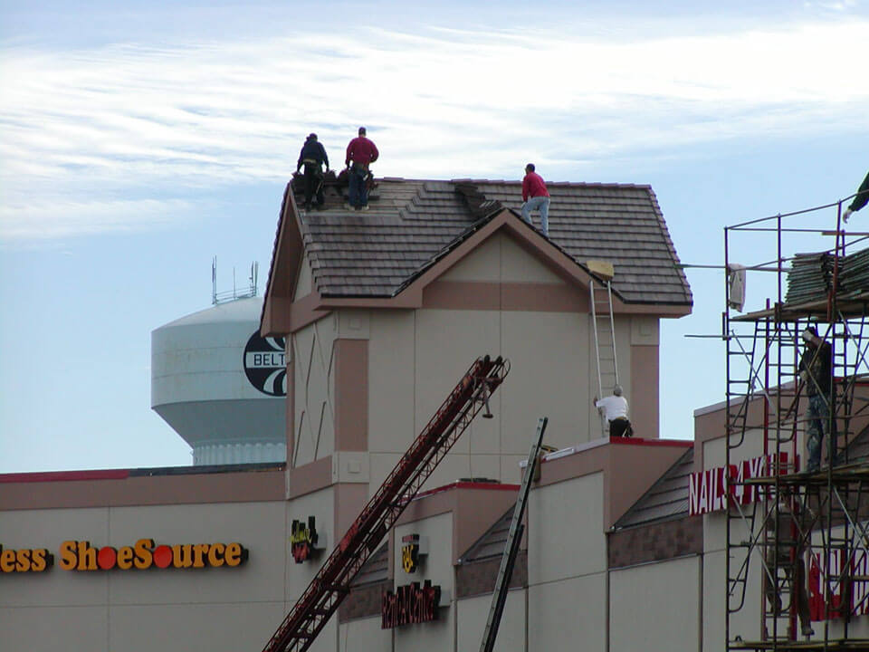 commercial roof project photo